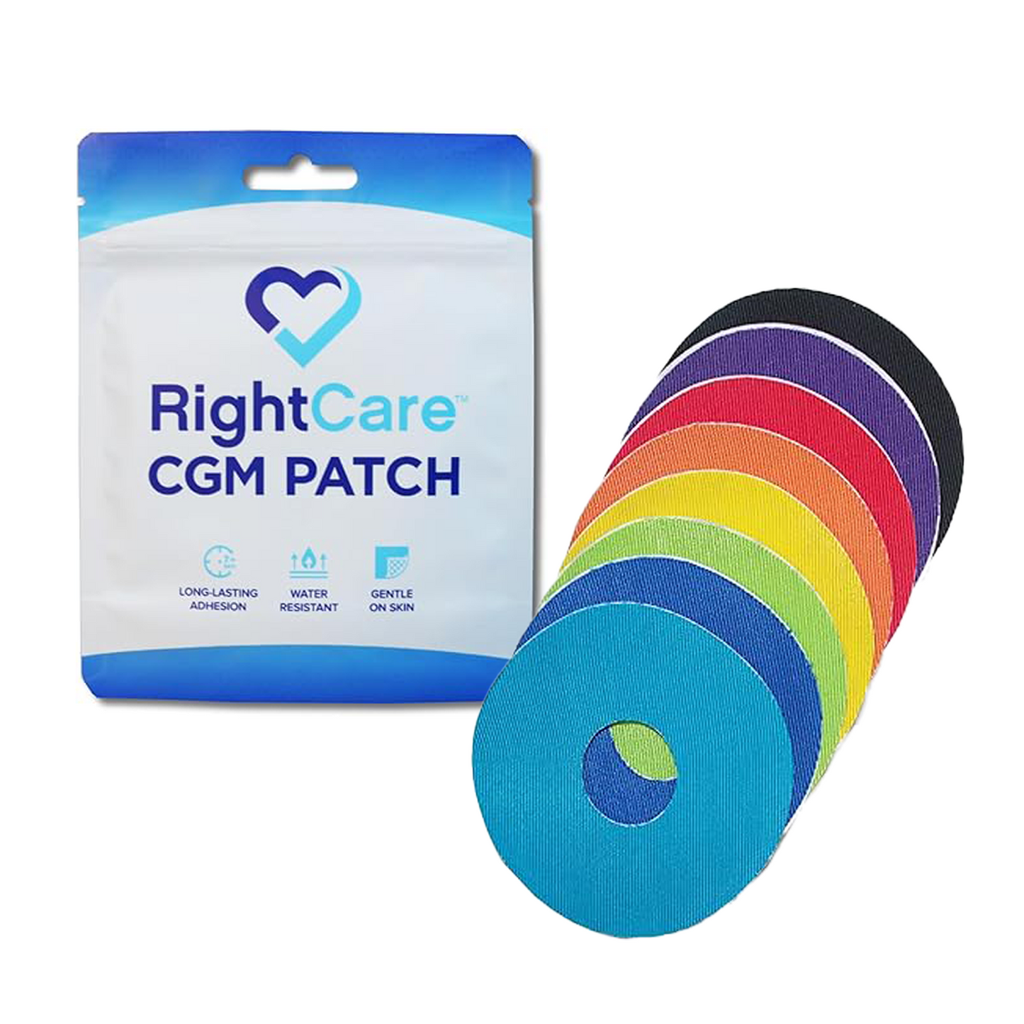 RightCare CGM Adhesive Patch, Dexcom G7, Bag of 25