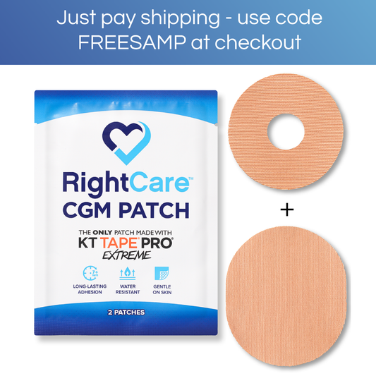 RightCare CGM Patch Sample, Libre + Universal (Only $0.99 with code)