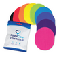 RightCare CGM Adhesive Synthetic Patch, Universal, Covered Oval, Multicolor, Bag of 25